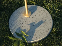 Captain Flint Outdoor H 1537 mm Brass Finish/Grey Lava