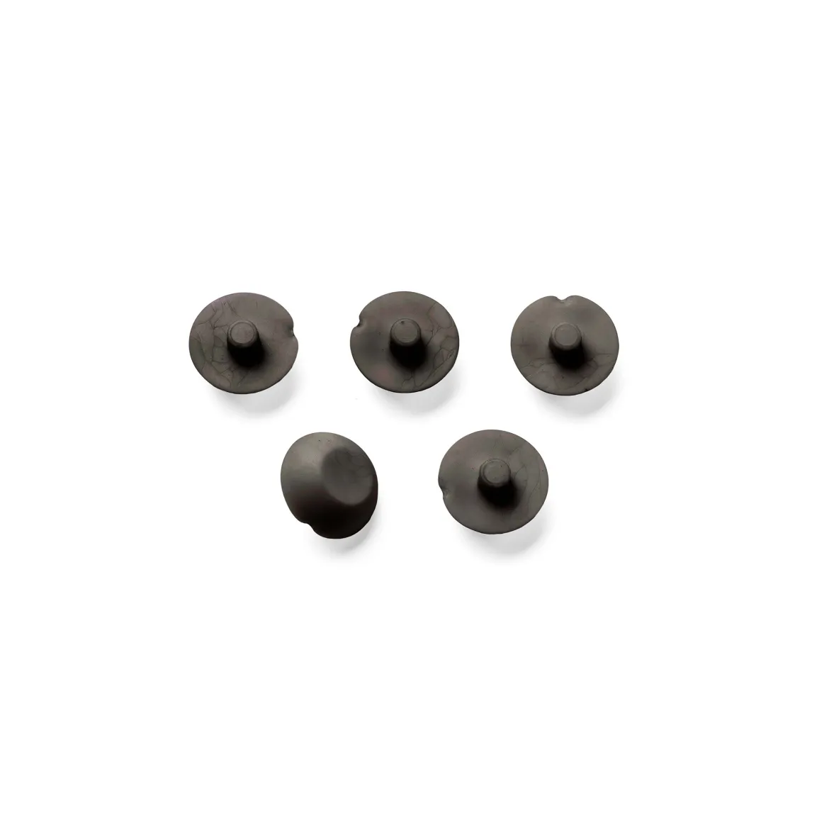 Kit of 5 black feet for base