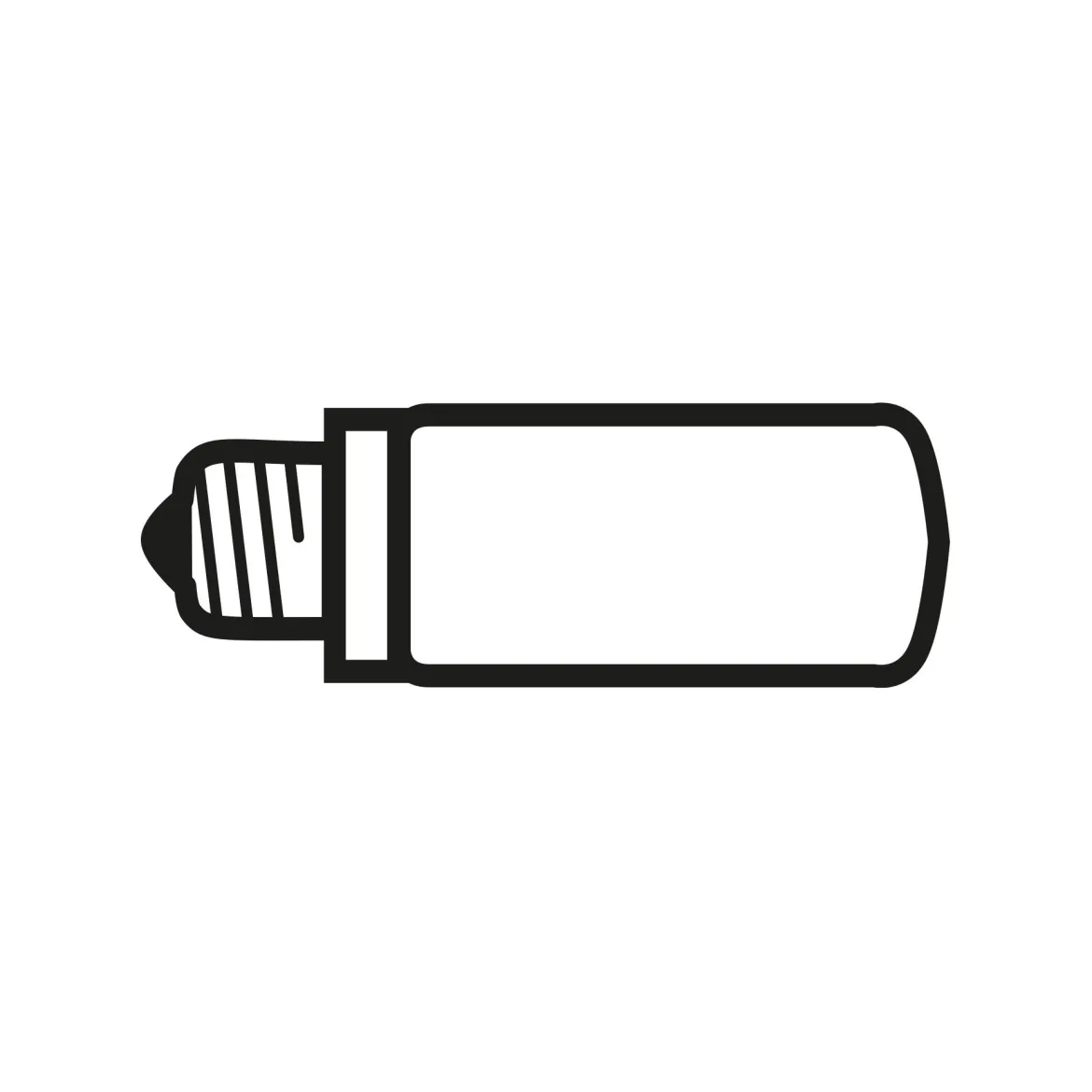LED Lamp E14 8W 2700K T28