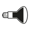 LED Lamp 12W E27 220-240V 2700K R125