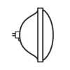 LED Lamp 20W Gx16d 220-240V 2500K PAR56