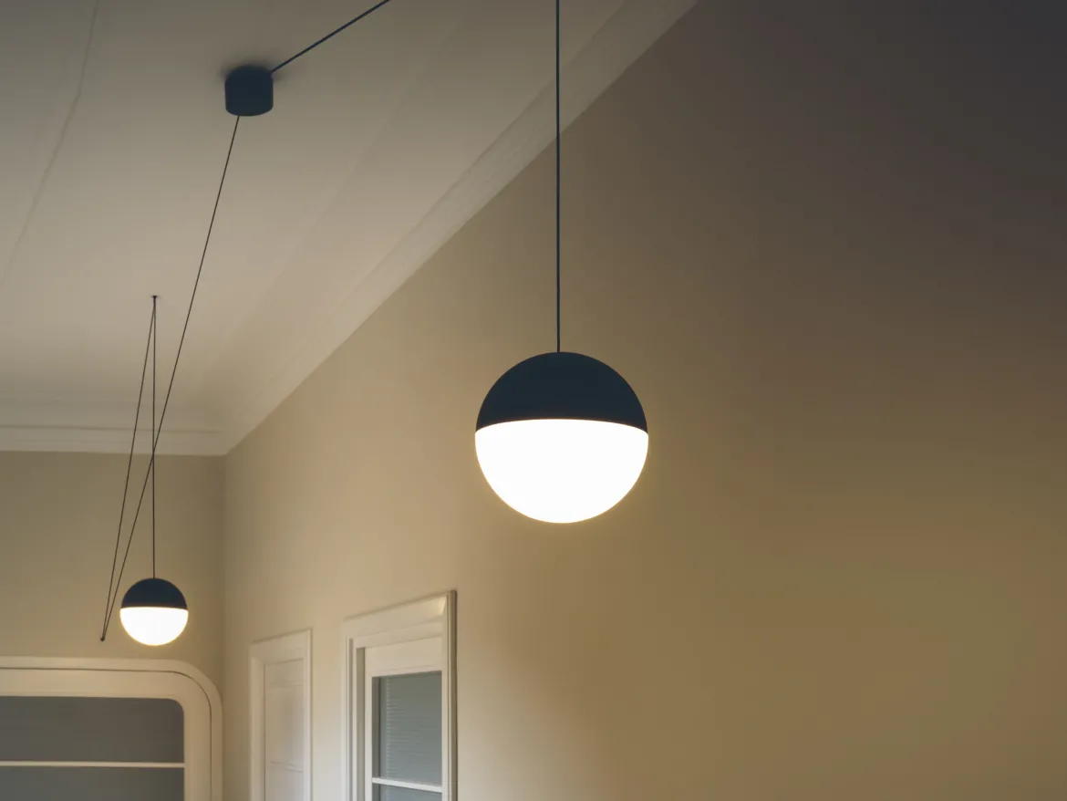String Light Sphere