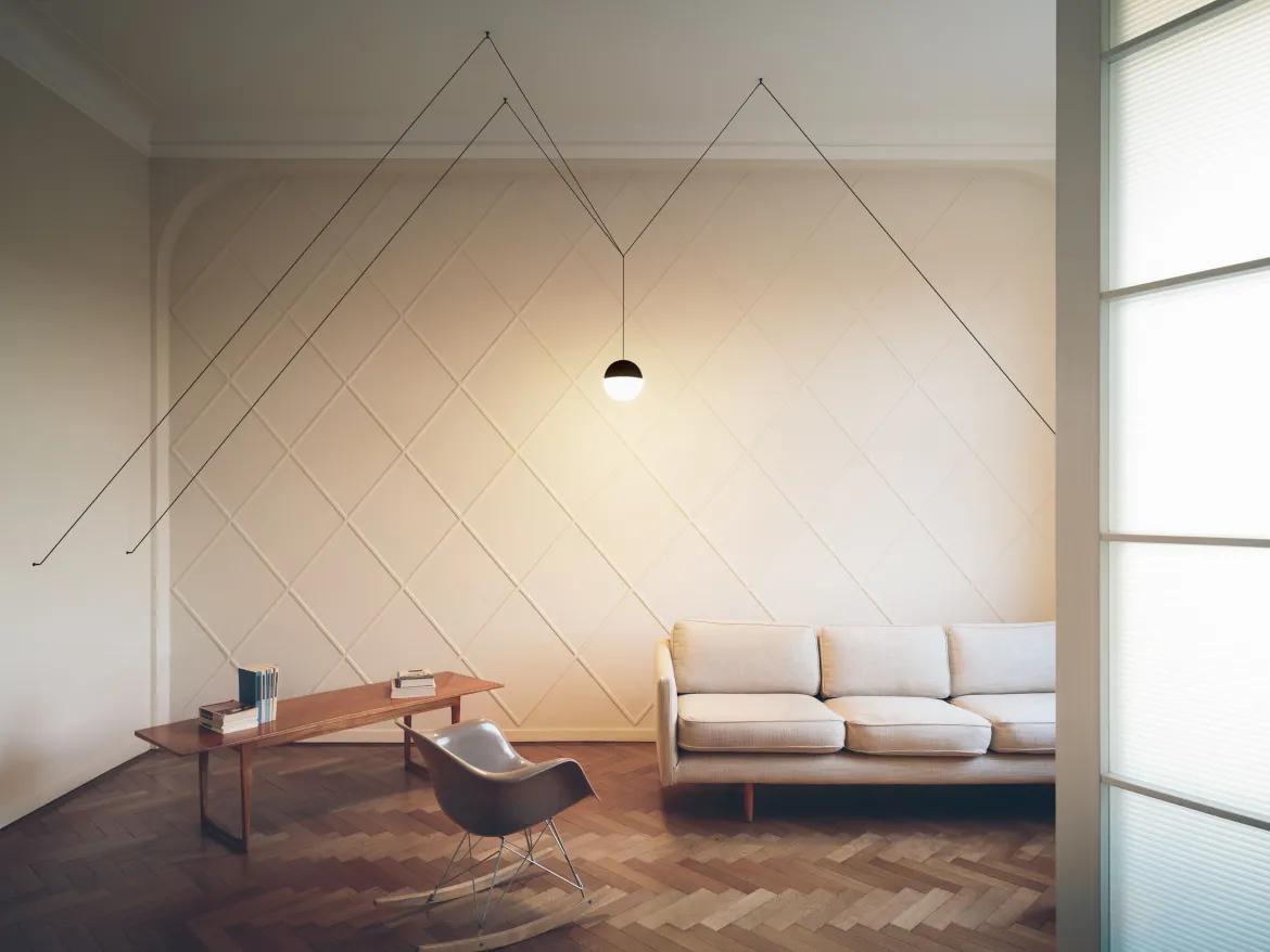 String Light Sphere