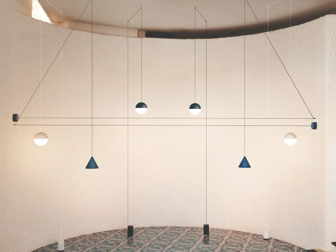 String Light Sphere